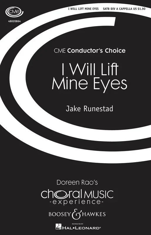 I Will Lift Mine Eyes SATB (Octavo)