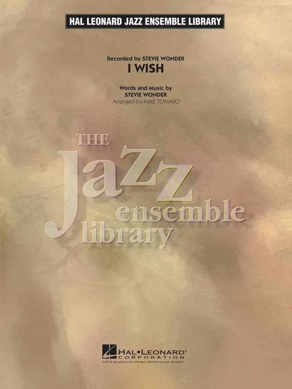 I Wish Jel4 (Music Score/Parts)