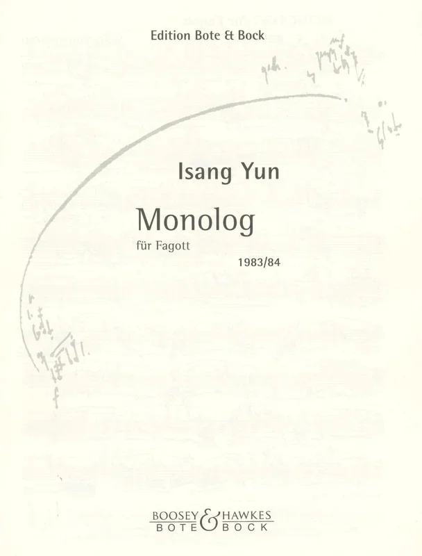 I. Yun: Monolog