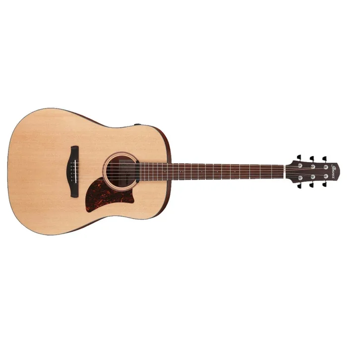 Ibanez AAD100E Advanced Acoustic Guitar Dreadnought Open Pore Natural w/ Pickup – AAD100EOPN