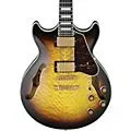 Ibanez AM93QM Artcore Expressionist Series Electric Guitar Antique Yellow Sunburst