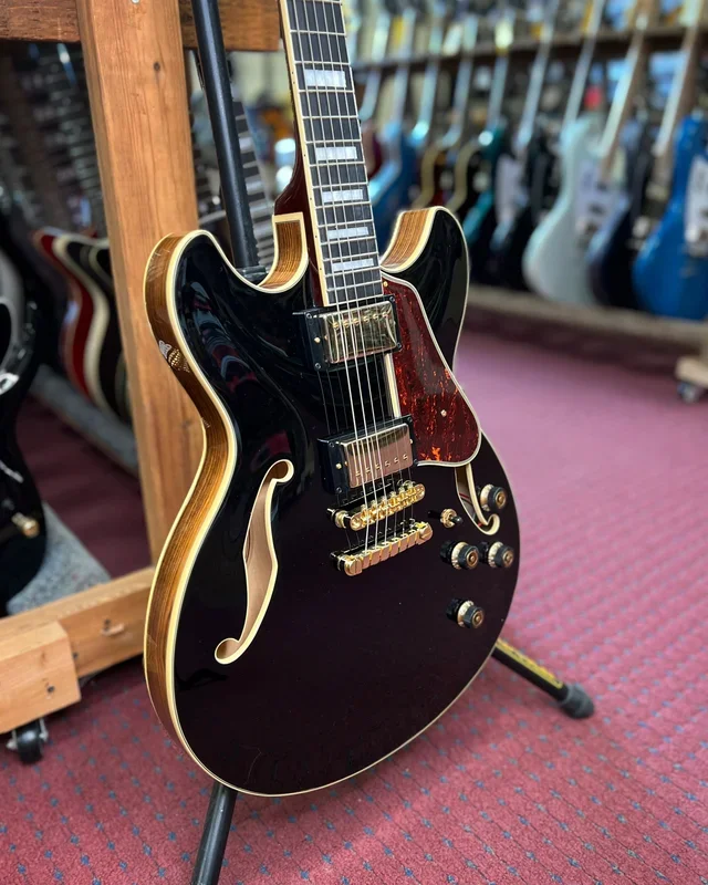 Ibanez Artcore Expressionist AS93BC Semi-hollowbody Electric Guitar, Black