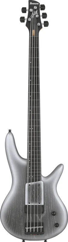 Ibanez GWB25THSWF Bass Guitar 5-String Fretless Silver Wave Burst Flat w/ Gigbag