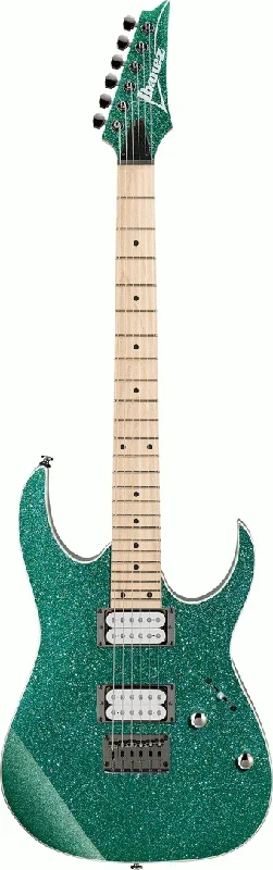 Ibanez RG421MSP TSP Electric Guitar (Turquoise Sparkle)