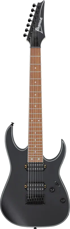Ibanez RG7421EXBKF Electric Guitar 7-String Black Flat