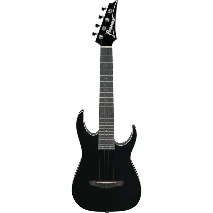 Ibanez URGT100A RG Style Tenor Ukulele Black w/ Gig Bag