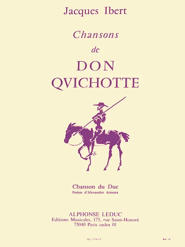 Ibert: Chanson du Duc