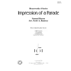 Impression of a Parade – Brass Quartet