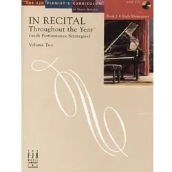 In Recital Throughout the Year, Volume 2, Book 1 – Piano
