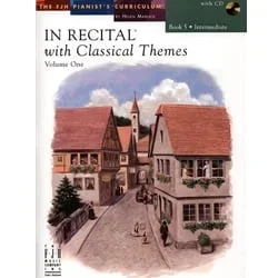 In Recital with Classical Themes, Volume 1, Book 5 – Piano