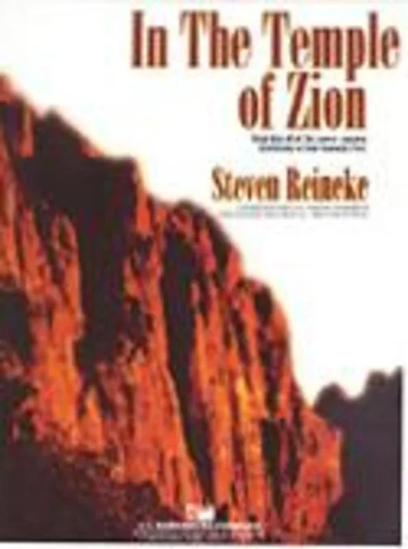 In The Temple Of Zion Concert Band 3.5 Score/Parts
