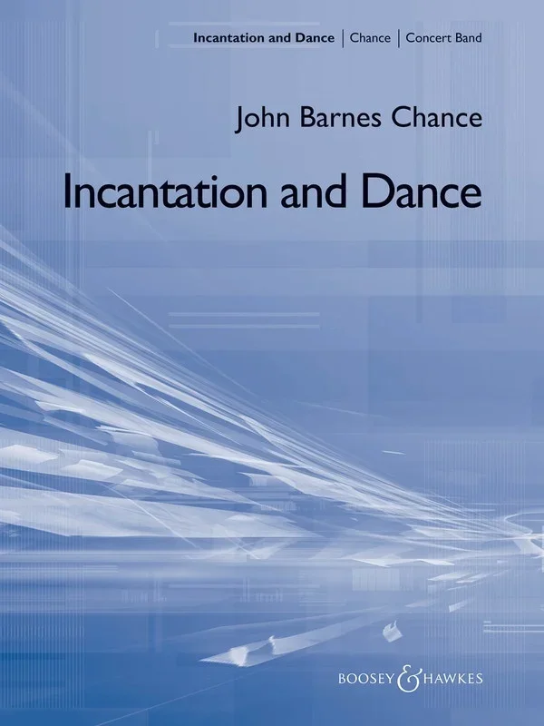 Incantation And Dance Concert Band Score/Parts