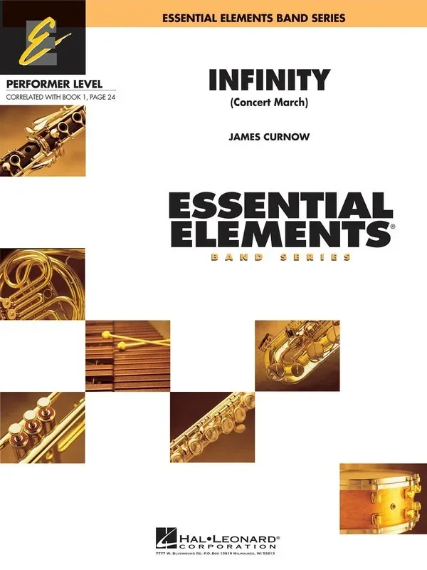 Infinity Concert March Essential Elements Performer (Music Score/Parts)
