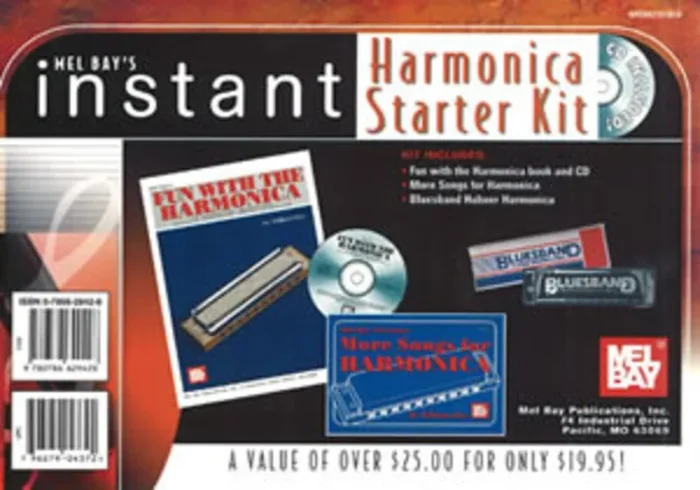 Instant Harmonica Starter Kit Book