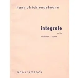 Integrale Op. 14a – Alto Saxophone and Piano