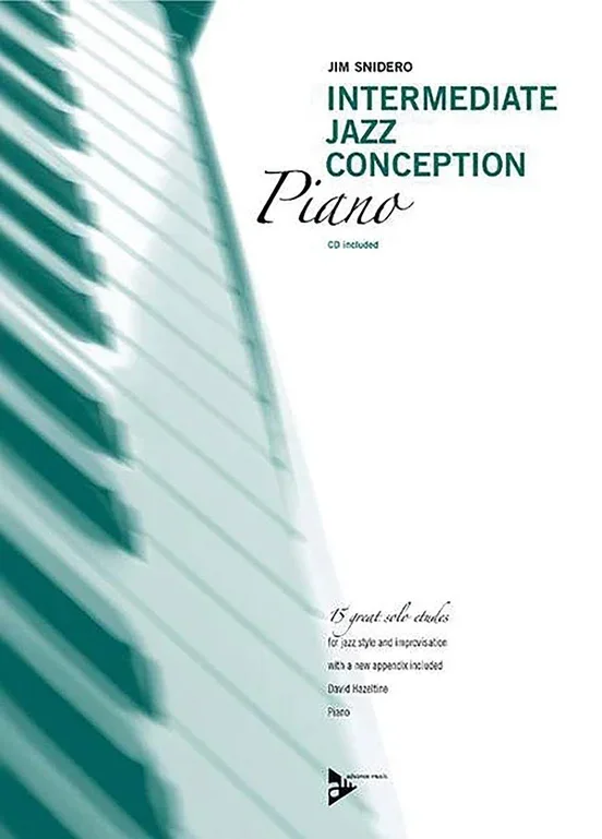 Intermediate Jazz Conception Piano Book/CD