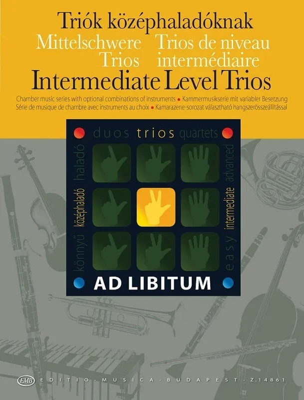 Intermediate Level Trios Score/Parts