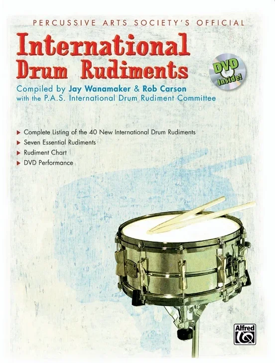 International Drum Rudiments Book/DVD