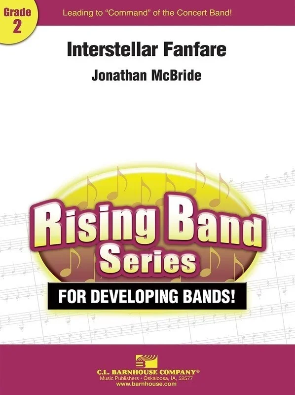 Interstellar Fanfare Concert Band 2 Score/Parts Book