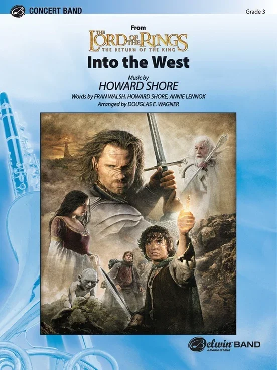 Into The West Lord Of The Rings Concert Band Gr 3