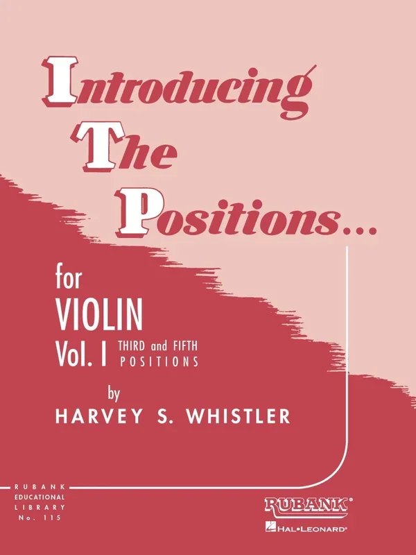 Introducing the Positions for Violin – Volume 1 (3rd and 5th Positions)