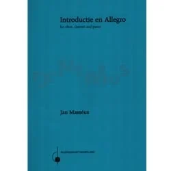 Introduction and Allegro – Oboe, Clarinet, and Piano