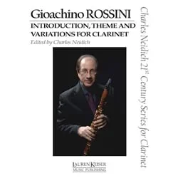 Introduction, Theme, and Variations – Clarinet and Piano