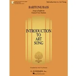Introduction to Art Song – Baritone/Bass