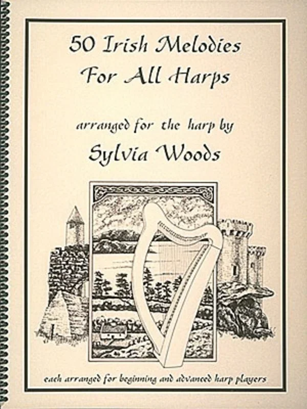 Irish Melodies 50 For All Harps (Softcover Book)