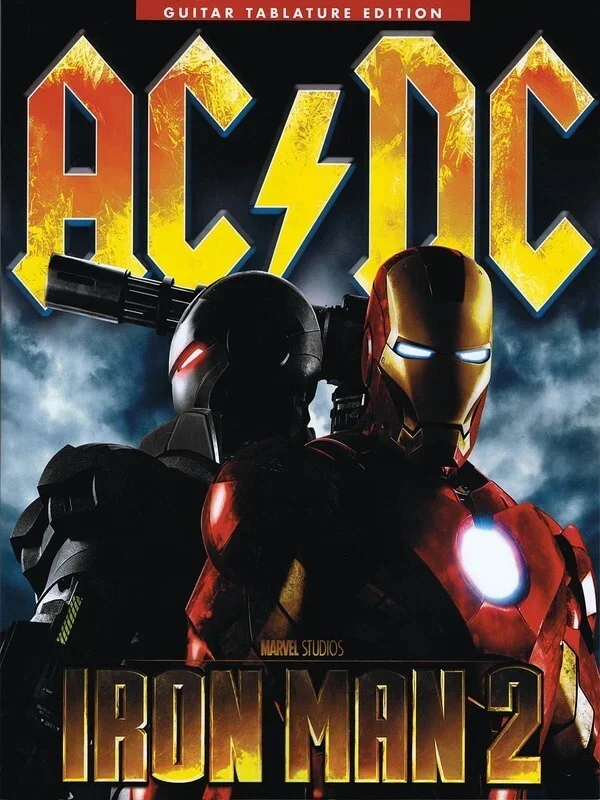 Iron Man 2 Soundtrack Recorded Version Guitar TAB (Softcover Book)