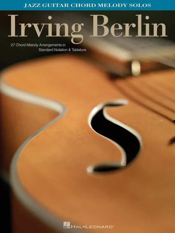 Irving Berlin Jazz Guitar Chord Melody Solos (Softcover Book)