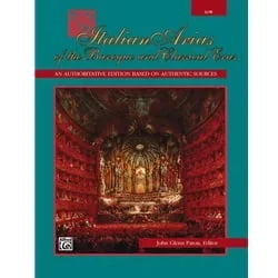 Italian Arias of the Baroque and Classical Eras – Low Voice and Piano