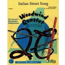 Italian Street Song – Woodwind Quartet