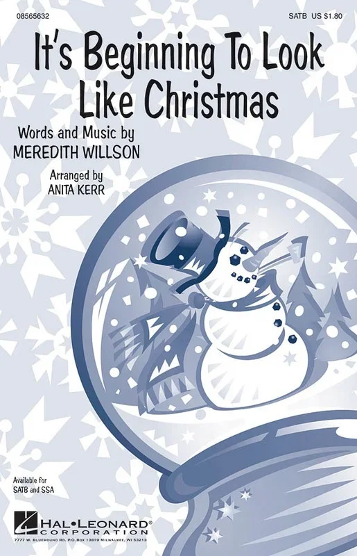Its Beginning To Look Like Christmas SATB (Octavo)