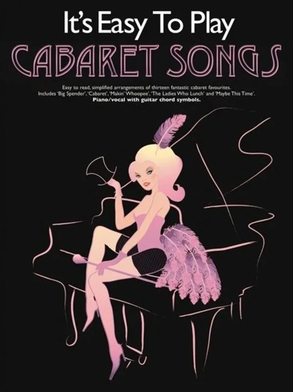 Its Easy To Play Cabaret Songs PVG (Softcover Book)