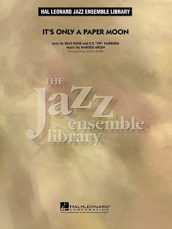 Its Only A Paper Moon Jel4 (Music Score/Parts)