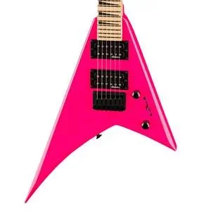 Jackson JS Series Rhoads Minion JS1X – Neon Pink with Maple Fingerboard