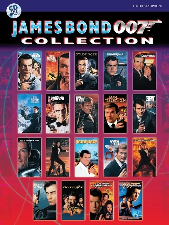 James Bond 007 Collection Tenor Sax Book/CD