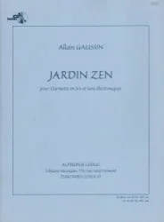 Jardin Zen (Bk/CD) – Clarinet Unaccompanied