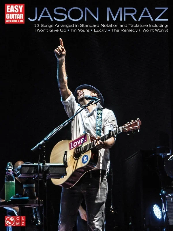 Jason Mraz Easy Guitar Notes and TAB (Softcover Book)