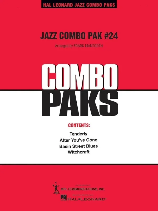 Jazz Combo Pak 24 Jzco3 (Music Score/Parts/CD)