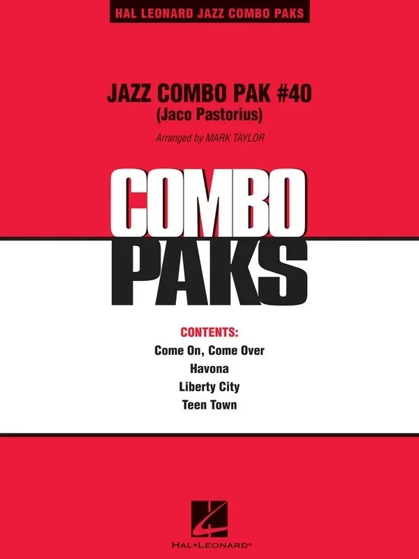 Jazz Combo Pak #40 (Jaco Pastorius) Score/Parts
