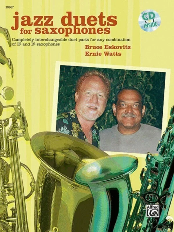 Jazz Duets For Saxophone Softcover Book/CD