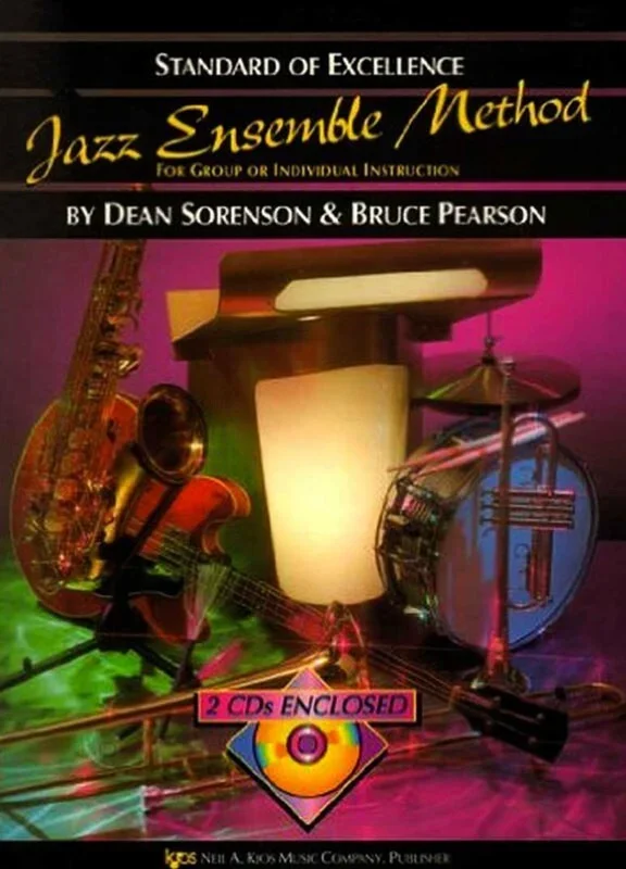 Jazz Ensemble Method Vibes Aux Percussion Book/CD
