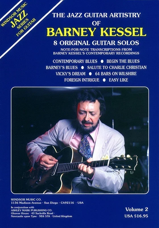 Jazz Guitar Artistry Of Barney Kessel V 2 (Book)