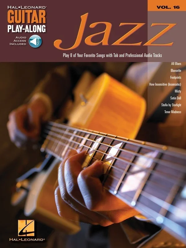 Jazz Guitar Playalong V16 Book/Online Audio (Softcover Book/Online Audio)