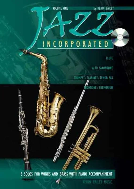 Jazz Incorporated Book 1 Book/CD Alto Sax/Piano (Softcover Book/CD)