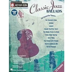 Jazz Play-Along, Vol. 72: Classic Jazz Ballads