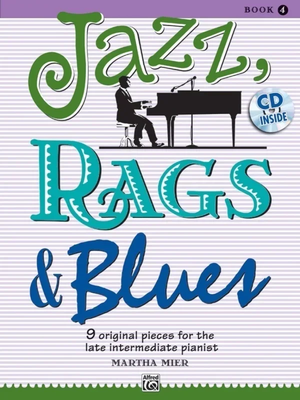 Jazz Rags & Blues Book 4 Book/CD