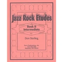 Jazz Rock Etudes, Book 2 (Intermediate) – Saxophone